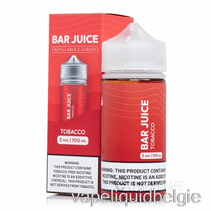 Vape België Tabak - Reep Sap - 100ml 0mg